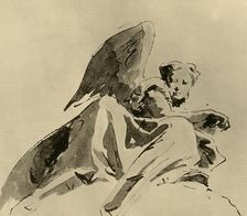Angel c1753-1762, (1928). Artist: Giovanni Battista Tiepolo