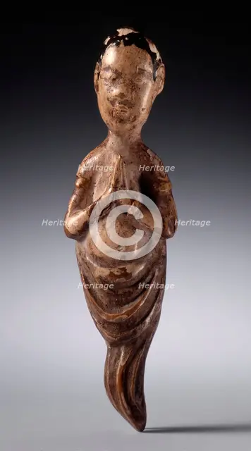 Angel Finial, 17th century. Creator: Unknown.
