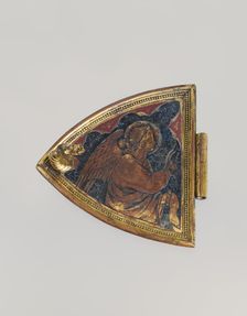 Angel from the Lid of an Incense Boat, Italian, ca. 1325-50. Creator: Unknown