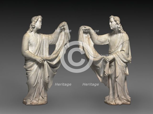 Angel from a Tomb, 1330-50. Creator: Tino di Camaino (Italian, c. 1285-1337), workshop of.