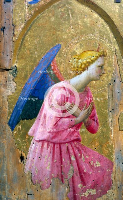 'Angel in Adoration', mid 15th century. Artist: Studio of Fra Angelico