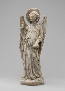 Angel of the Annunciation, c. 1340. Creator: Unknown