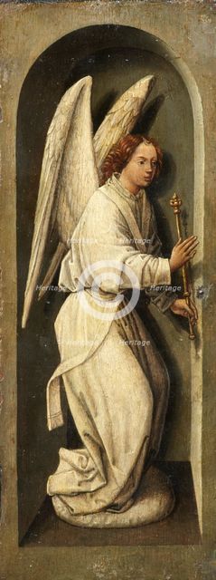 Angel of the Annunciation, c1485-1490. Creator: Bruges (?) Master.