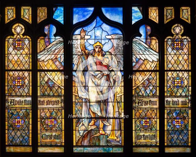 Angel of the Resurrection, 1903-1904. Creators: Frederick Wilson, Tiffany & Co.