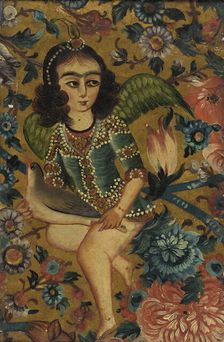 Angel with Bird, 19th century. Creator: Unknown