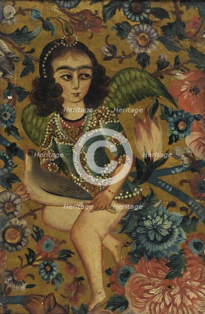 Angel with Bird, 19th century. Creator: Unknown.