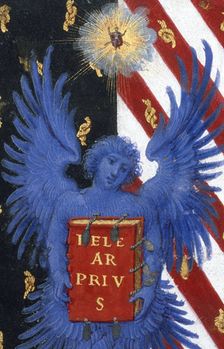 Angel with book, c1524. Creator: Bellemare Group