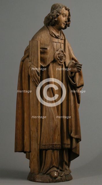 Angel with Emblem of The Passion, French, ca. 1500. Creator: Unknown.