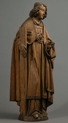 Angel with Emblem of The Passion, French, ca. 1500. Creator: Unknown