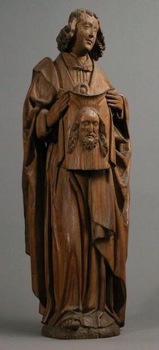 Angel with handkerchief of Saint Veronica, French, ca. 1500. Creator: Unknown