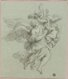 Angel with Putti, n.d. Creator: Sebastiano Conca