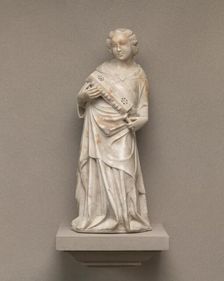 Angel with Symphonia, c. 1360. Creator: Unknown