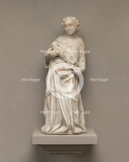 Angel with Symphonia, c. 1360. Creator: Unknown.