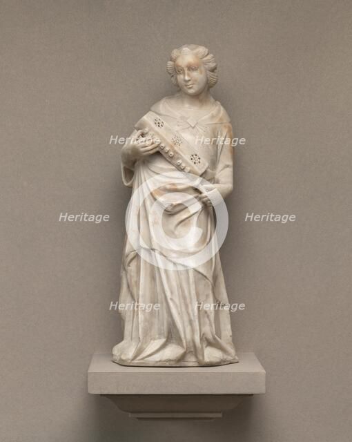 Angel with Symphonia, c. 1360. Creator: Unknown.