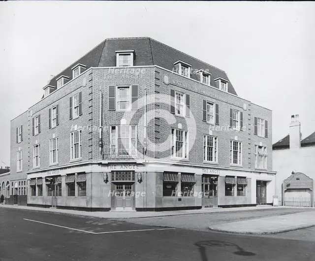 Angel Tavern, Fore Street, Edmonton, Enfield, Greater London Authority, 1930-1934. Creator: Unknown.