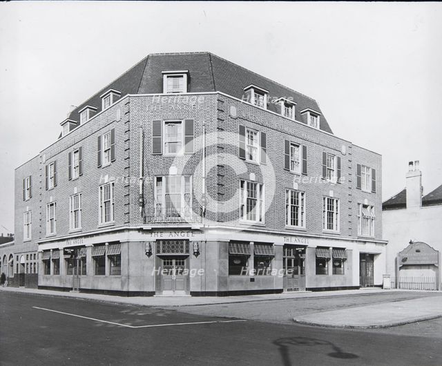 Angel Tavern, Fore Street, Edmonton, Enfield, Greater London Authority, 1930-1934. Creator: Unknown.