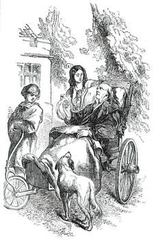 Angel Visits. A Lyric for the New Year, by Charles MacKay, 1850. Creator: Unknown