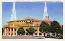 Angelus Temple of the Foursquare Gospel, Los Angeles, California, USA, 1931