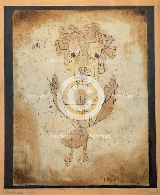 Angelus Novus, 1920. Artist: Klee, Paul (1879-1940)
