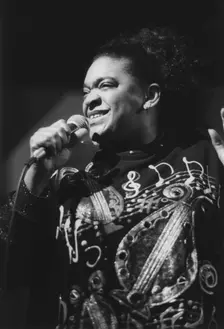 Angela Brown, 100 Club, London, 1993.. Creator: Brian Foskett