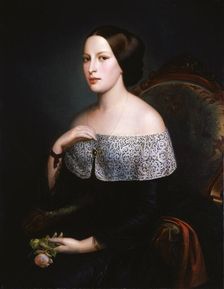 Angela Fassetta, c 1850. Creator: Schiavoni, Felice (1803-1881)