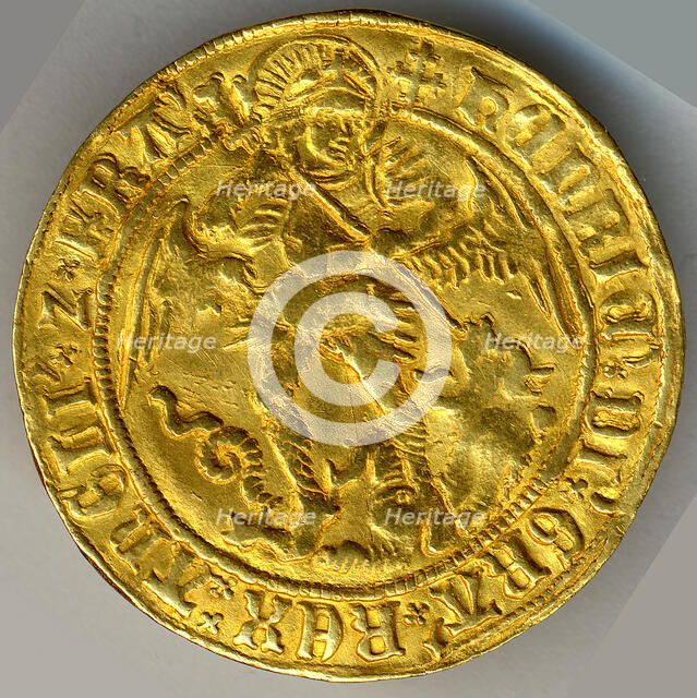 Angelet of Henry VII (r. 1485-1509), British, 1485-1509. Creator: Unknown.