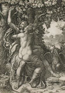Angelica and Medor, c1570. Creator: Giorgio Ghisi