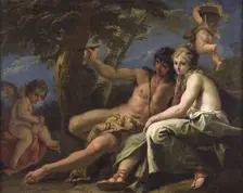 Angelica and Medoro, 1716