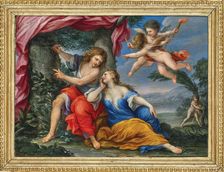 Angelica and Medoro, c1665. Creator: Bricci; Plautilla (1616-1705)