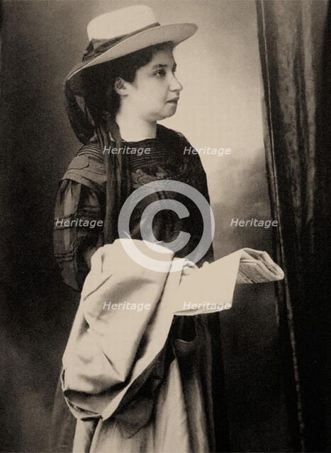 Angelica Balabanoff (1878-1965). Creator: Anonymous.