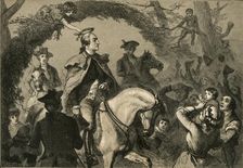 Angelica Peale Crowning Washington (1877). Creator: Albert Bobbett