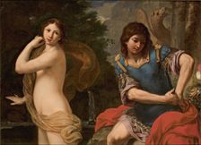 Angelicescapes from Ruggiero thanks to the ring, c1650. Creator: Sirani, Giovanni Andrea (1610-1670)