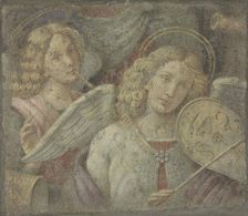 Angels making music, 16th century