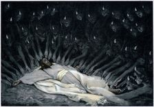 Angels ministering to Jesus after the Devil has left him, 1897. Artist: James Tissot
