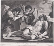 Angels Mourning over the Dead Christ, ca. 1690-1720., ca. 1690-1720. Creator: Nicolas Pitau