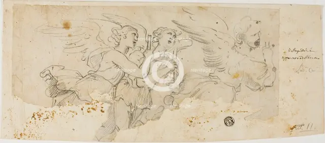 Angels Appearing to Abraham, n.d. Creator: Unknown.