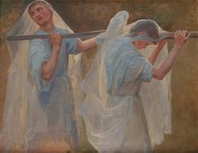 Angels. Creator: Frid, Ludvig (1855-1909)