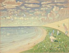 Angels (Paradise), 1909. Creator: Ciurlionis, Mikalojus Konstantinas (1875-1911)