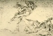 Angels playing Musical Instruments c1755, (1928). Artist: Giovanni Battista Tiepolo
