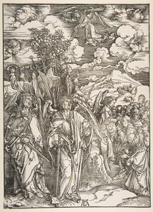 Angels Restraining the Four Winds.n.d. Creator: Albrecht Durer