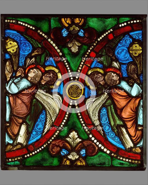 Angels Swinging Censers, French, ca. 1170. Creator: Unknown.