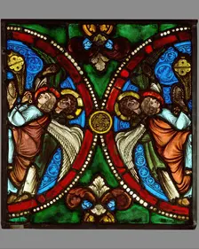 Angels Swinging Censers, French, ca. 1170. Creator: Unknown