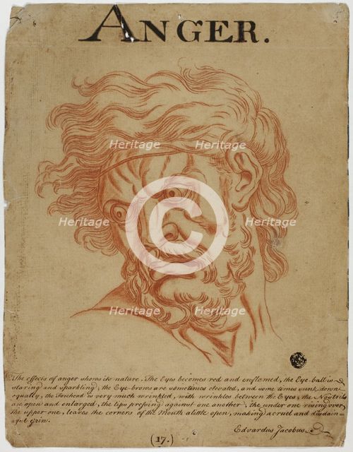 Anger, after 1698. Creator: Eduardus Jacobus.