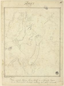 Anger, n.d. Creator: George Moutard Woodward