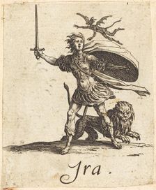 Anger, probably after 1621. Creator: Jacques Callot