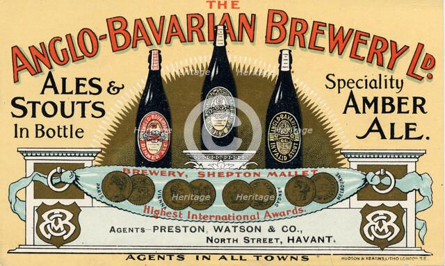 Anglo-Bavarian Brewery, 19th century. Artist: Unknown