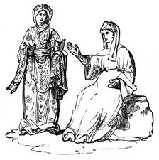 Anglo-Saxon costume, (1910)