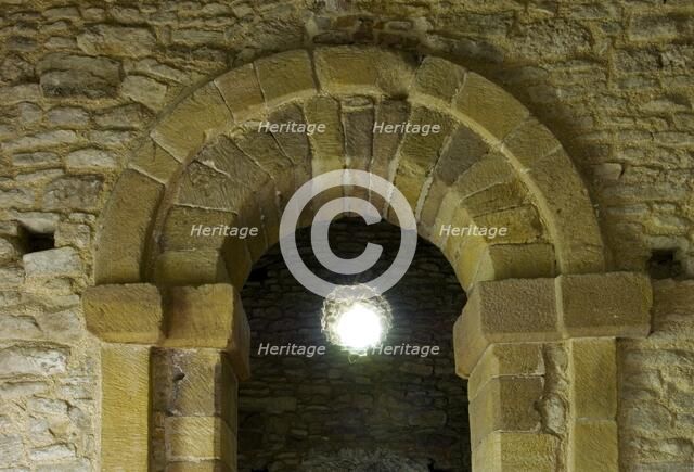Anglo-Saxon archway, St Peter's Church, Barton-upon-Humber, Lincolnshire, 2007. Artist: Historic England Staff Photographer.