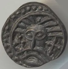 Anglo-Saxon Sceat, Anglo-Saxon, 7th-8th century. Creator: Unknown