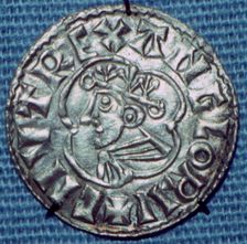 Anglo-Saxon Silver Penny of Cnut